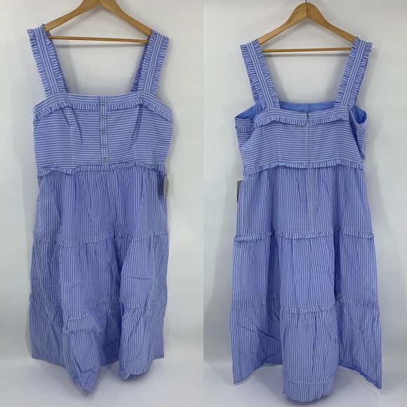 courtney rio stripe lawn maxi dress